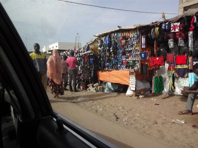 Auf einem Markt im Dakarer Aussenquartier